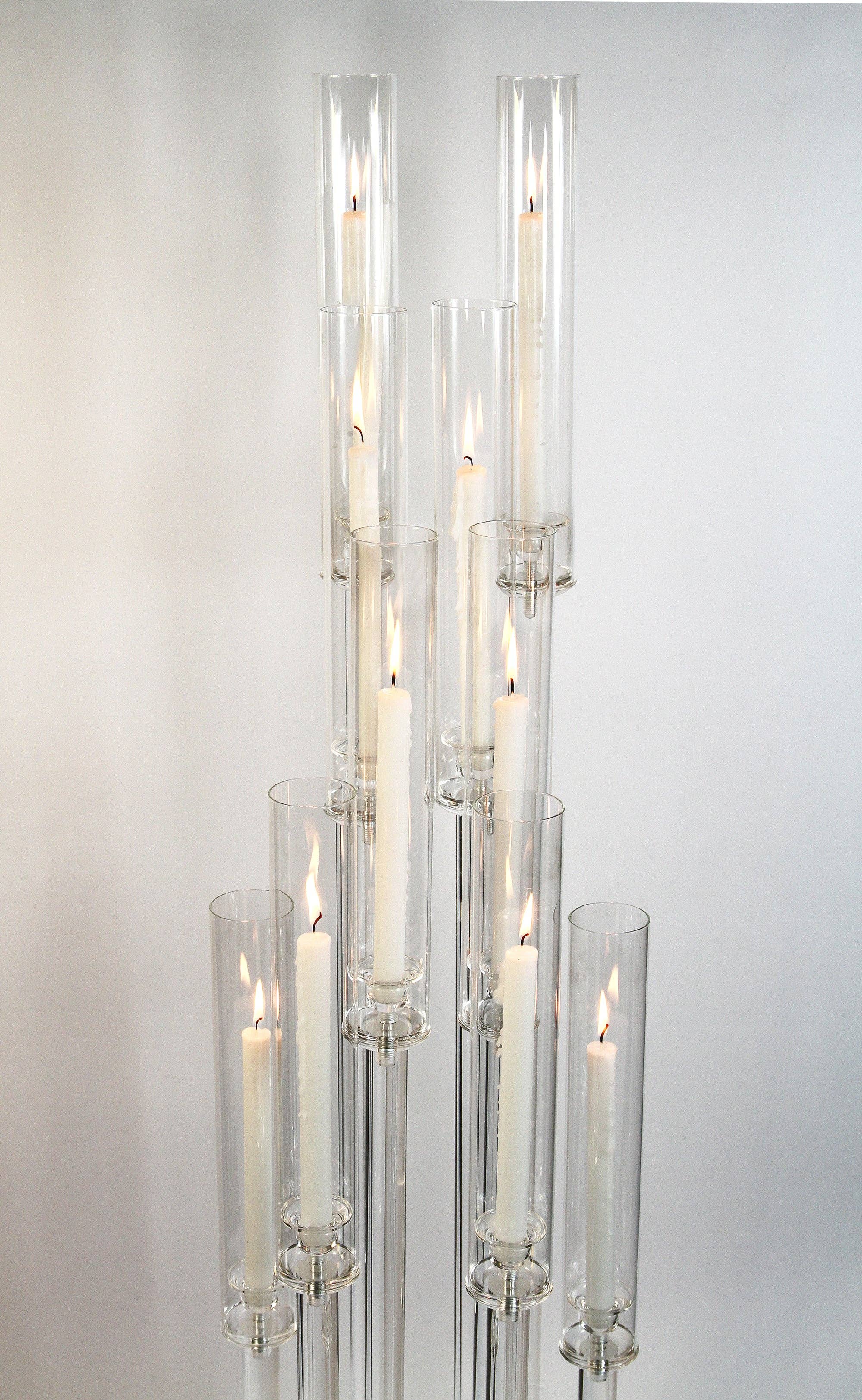 Diamond Glow Acrylic Candelabra | Twelve Thirty Four