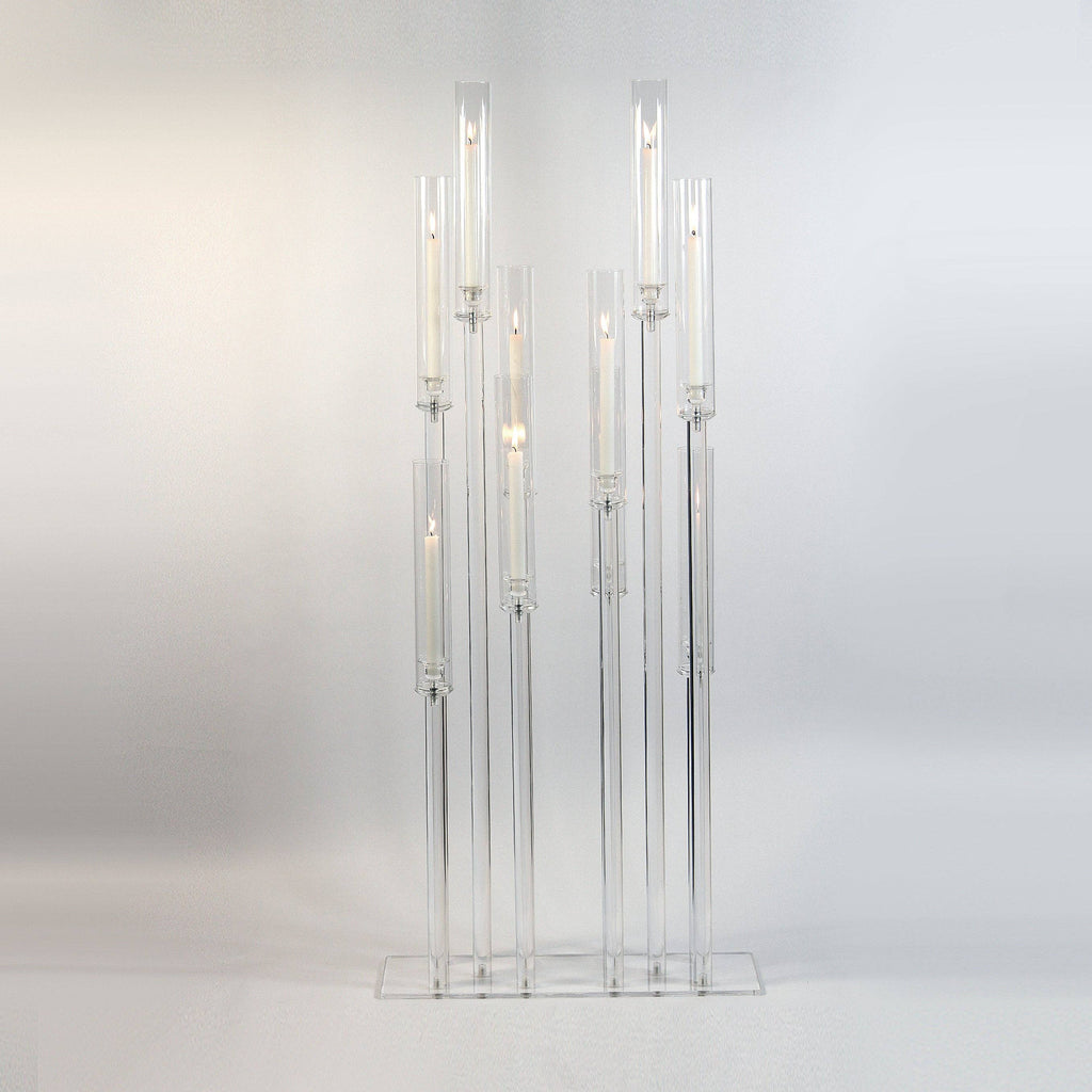 Diamond Glow Acrylic Candelabra | Twelve Thirty Four