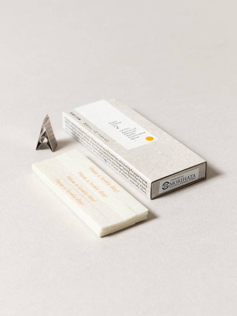 Washi Paper Incense Strips - #2 Elegant Agarwood | Twelve Thirty Four