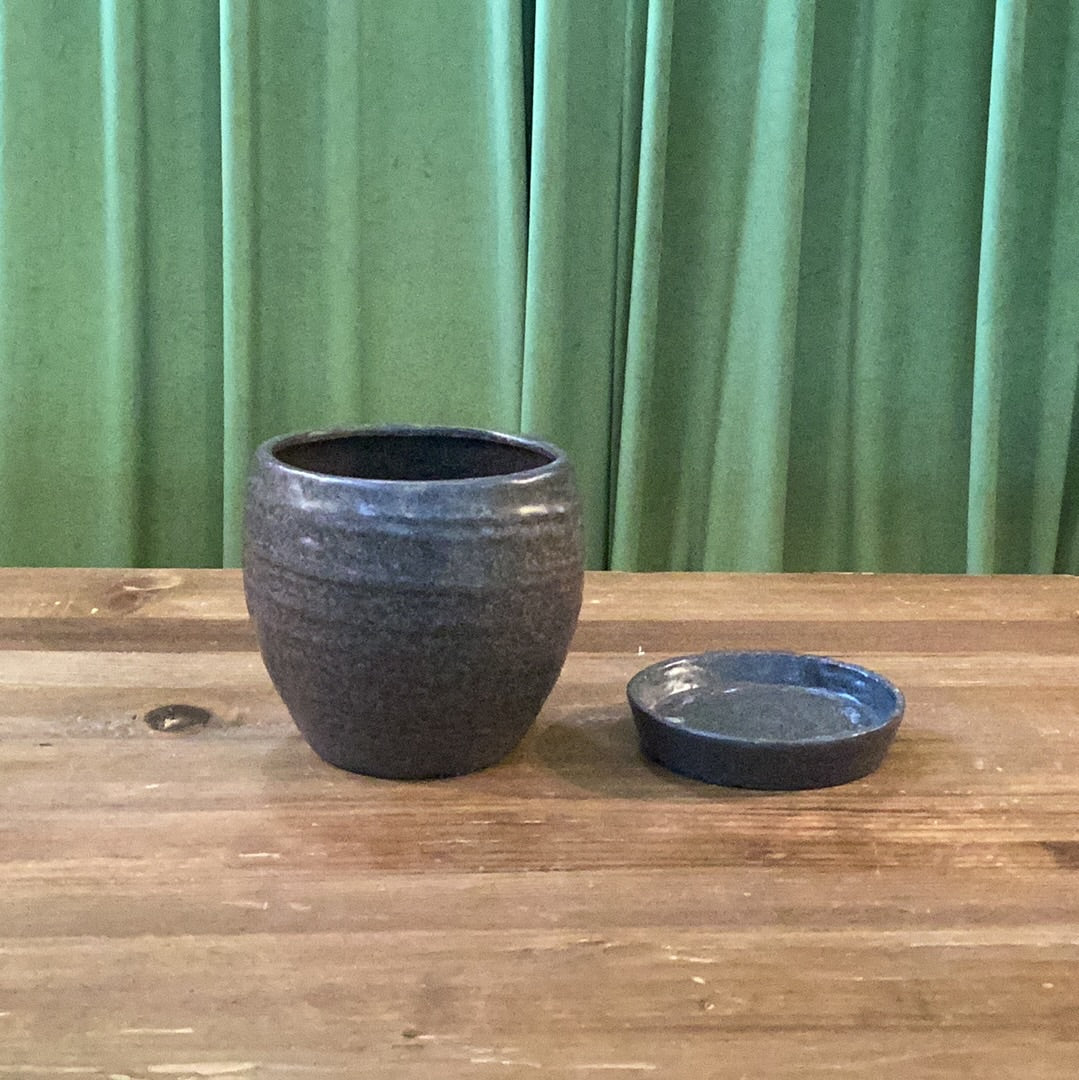 Brown textured planter | Twelve Thirty Four
