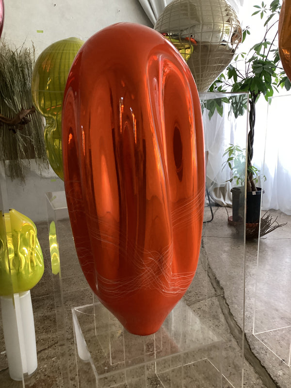 Simon Waranch Orange Wiggle w/ Cane (80) — original artwork | Twelve Thirty Four