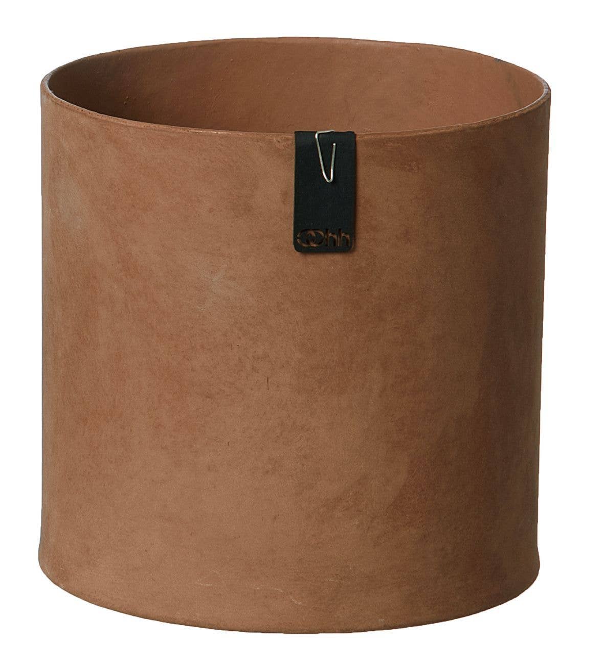 Tokyo Cylinder Pot, Rustic Brown | Twelve Thirty Four