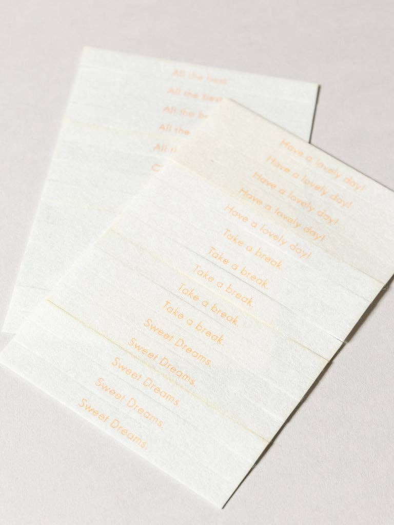 Washi Paper Incense Strips - #2 Elegant Agarwood | Twelve Thirty Four