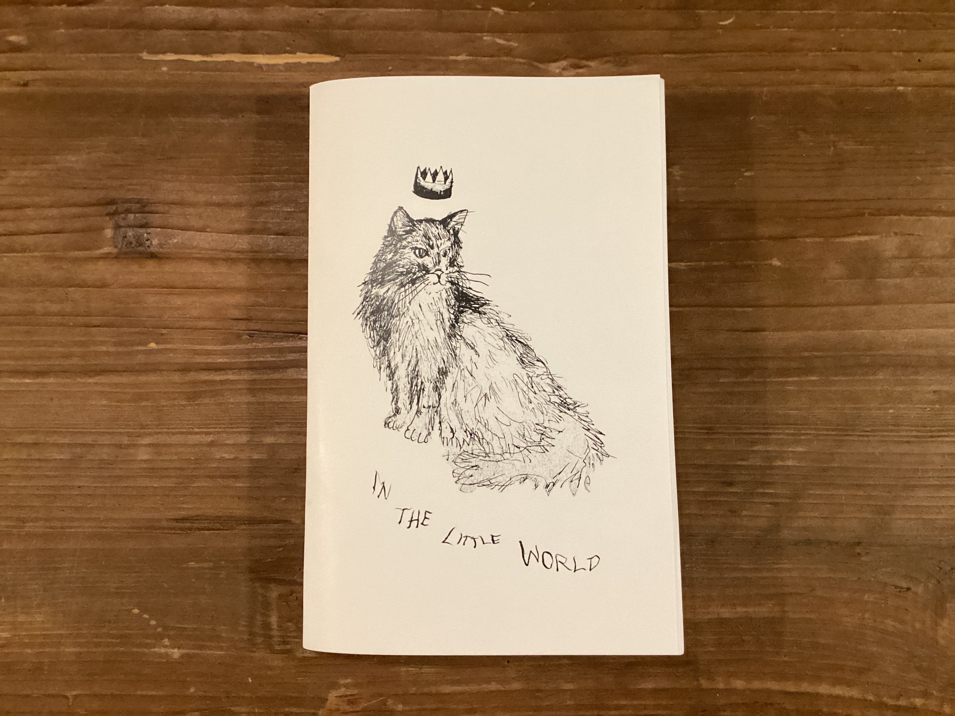 “In the little world” -Zach Wade Zine — original artwork | Twelve Thirty Four