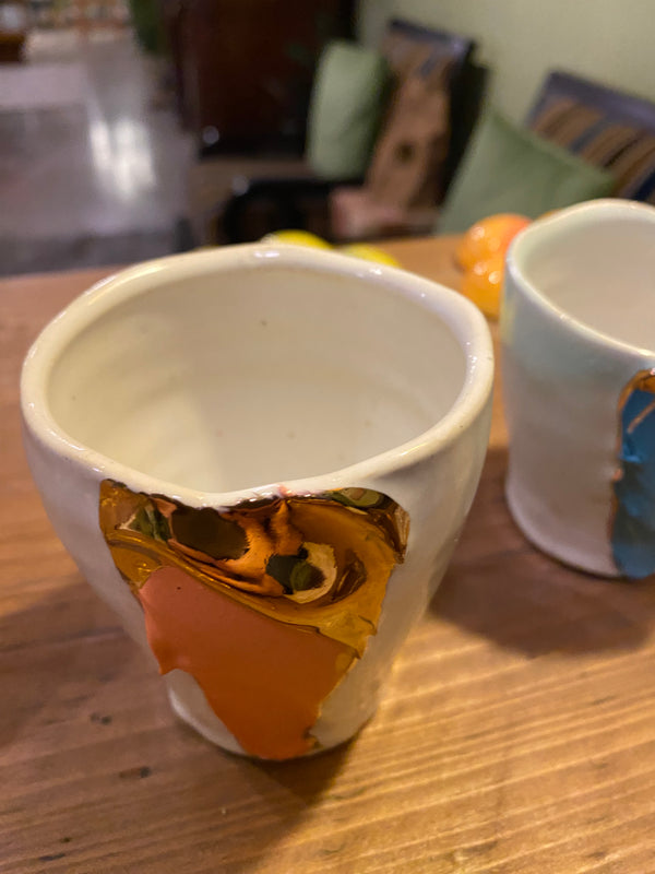 Chase Gamblin Small Cup Salmon — handmade ceramic | Twelve Thirty Four
