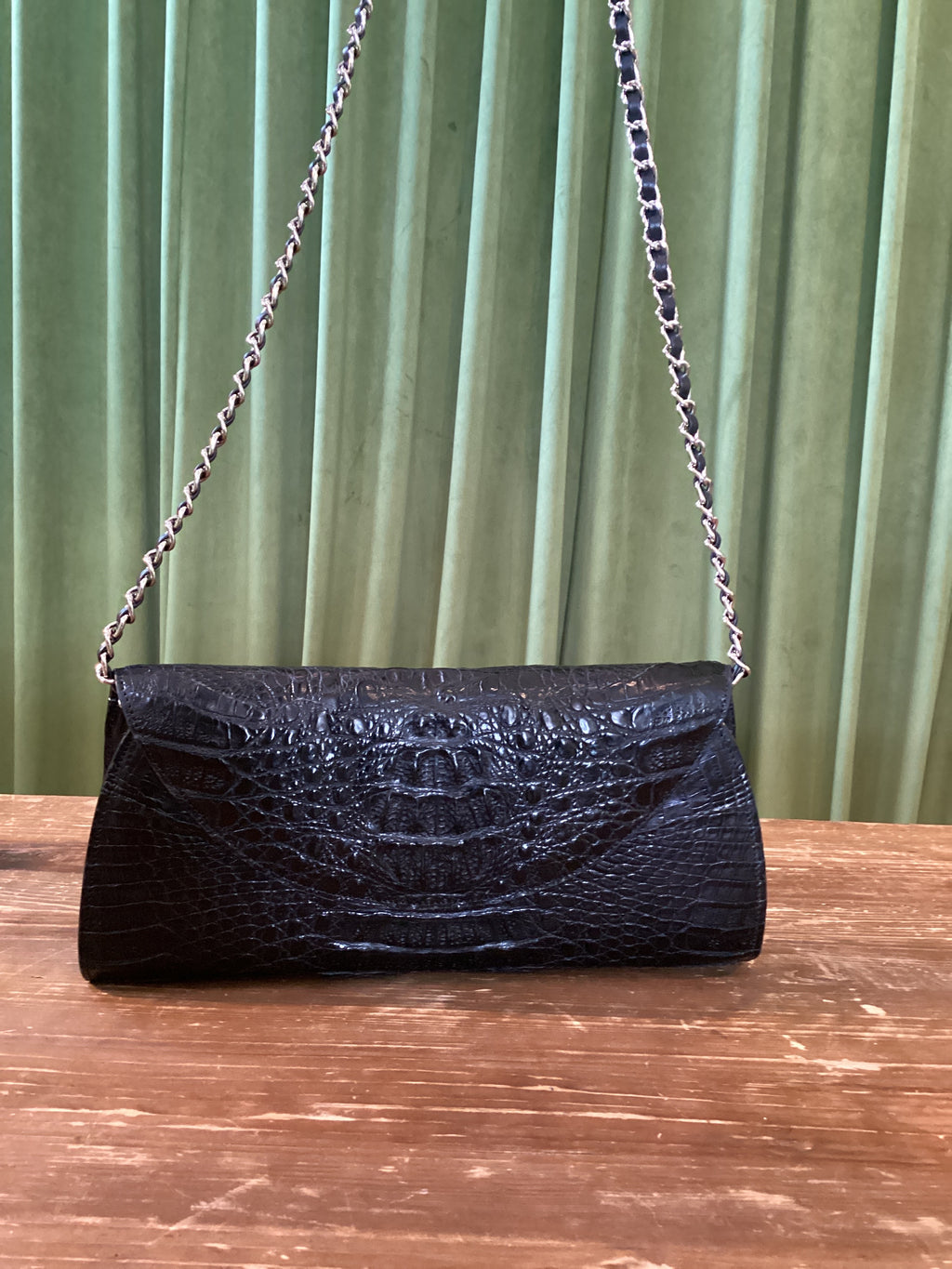 XL crocodile clutch | Twelve Thirty Four