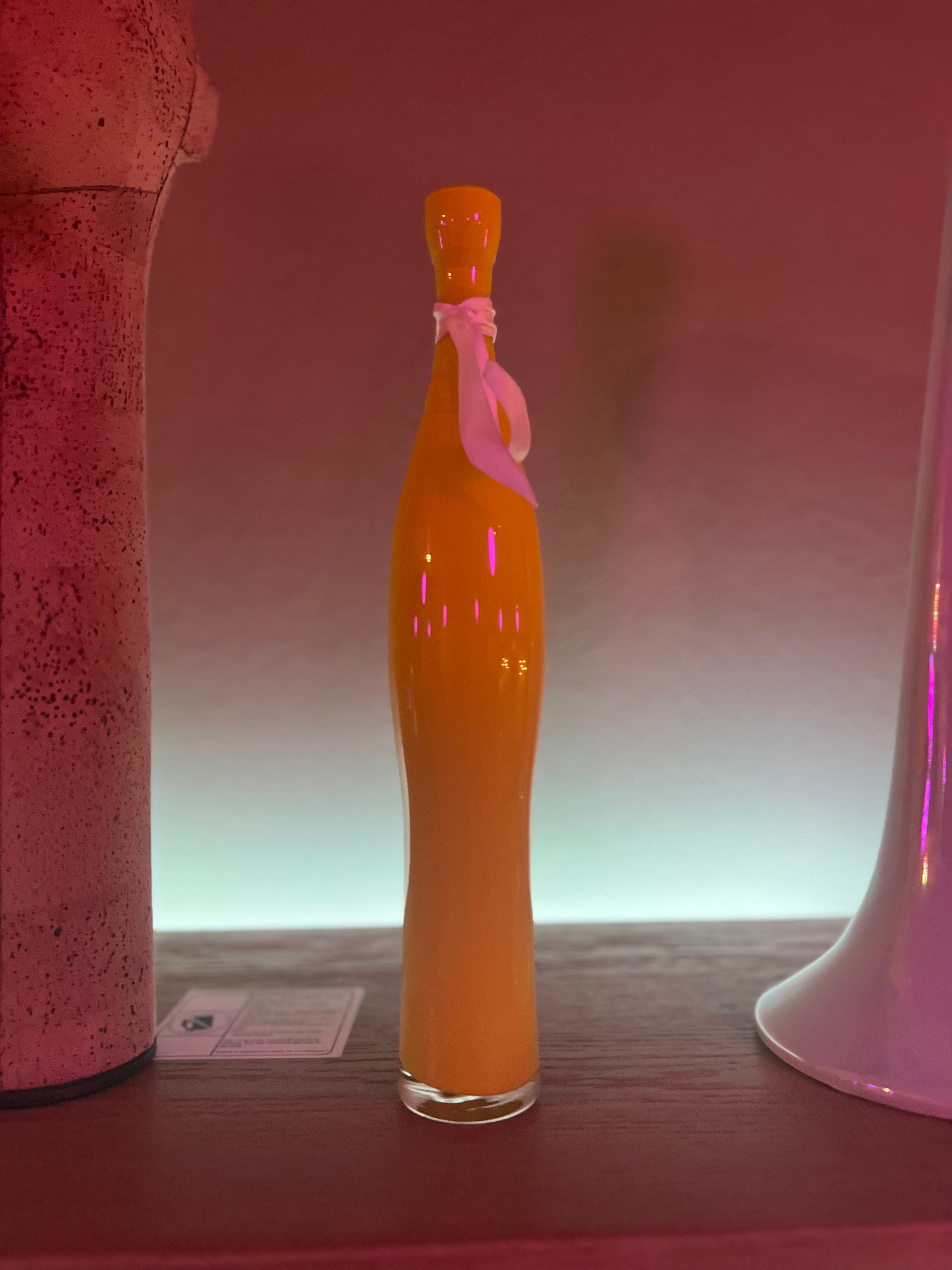 Vintage Yellow glass vase | Twelve Thirty Four