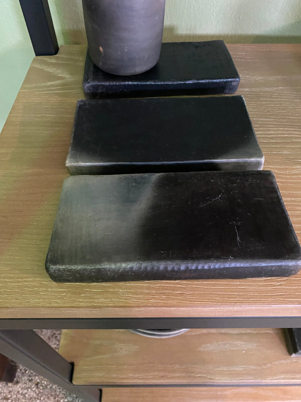 Oaxaca Francisco - Rustic Rectangular Coaster - 3.5”x7.5” — artisan tableware | Twelve Thirty Four