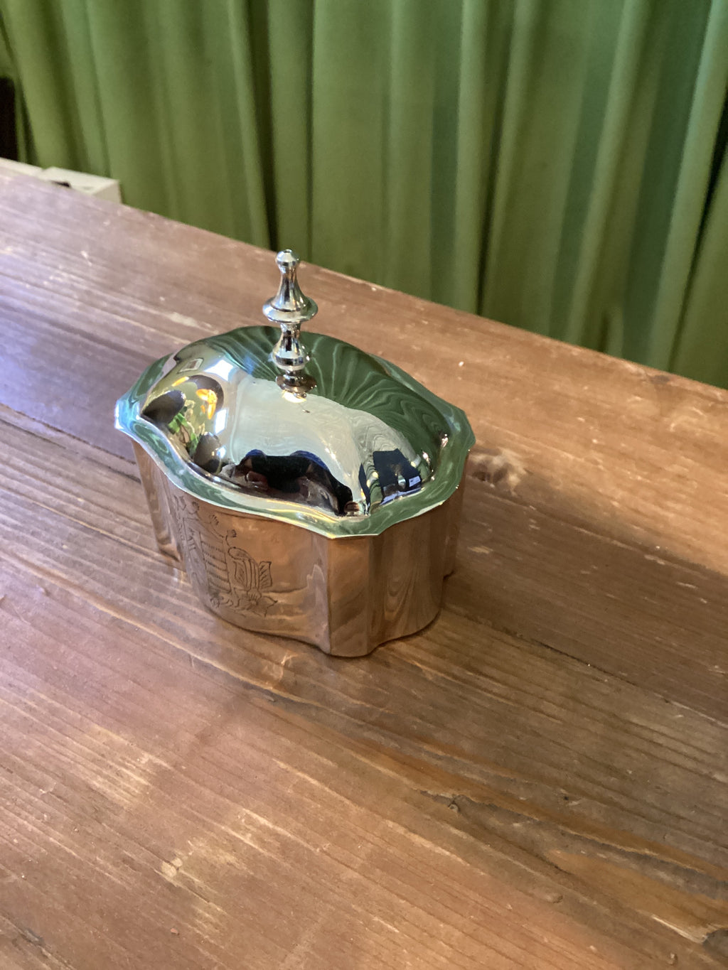 Vintage Silver Container