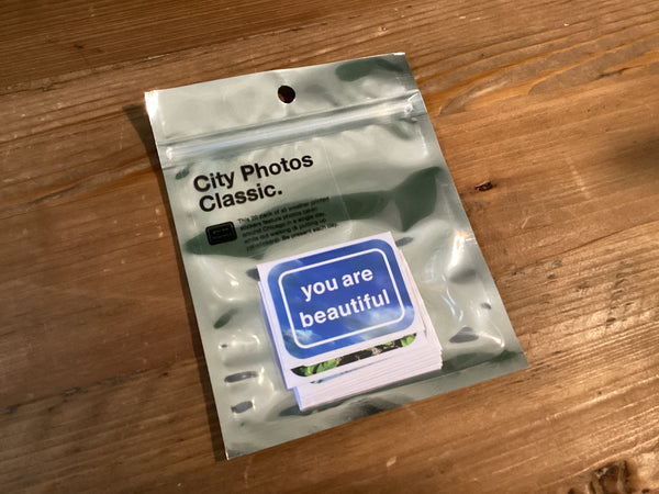 You Are Beautiful City stickers | Twelve Thirty Four