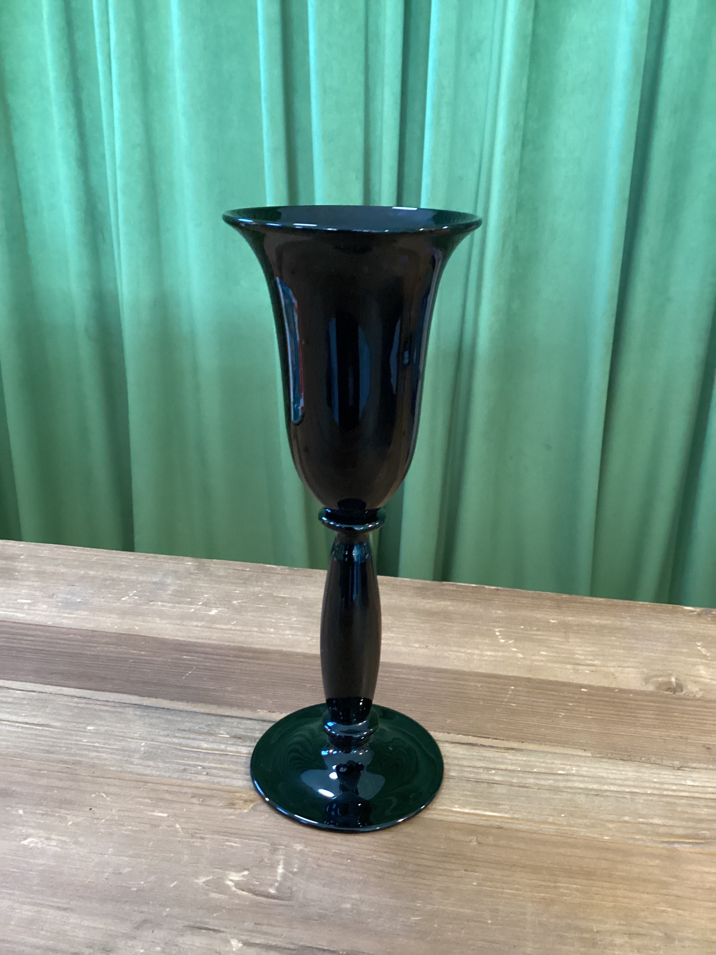 Simon Waranch Black Goblet — artisan tableware | Twelve Thirty Four