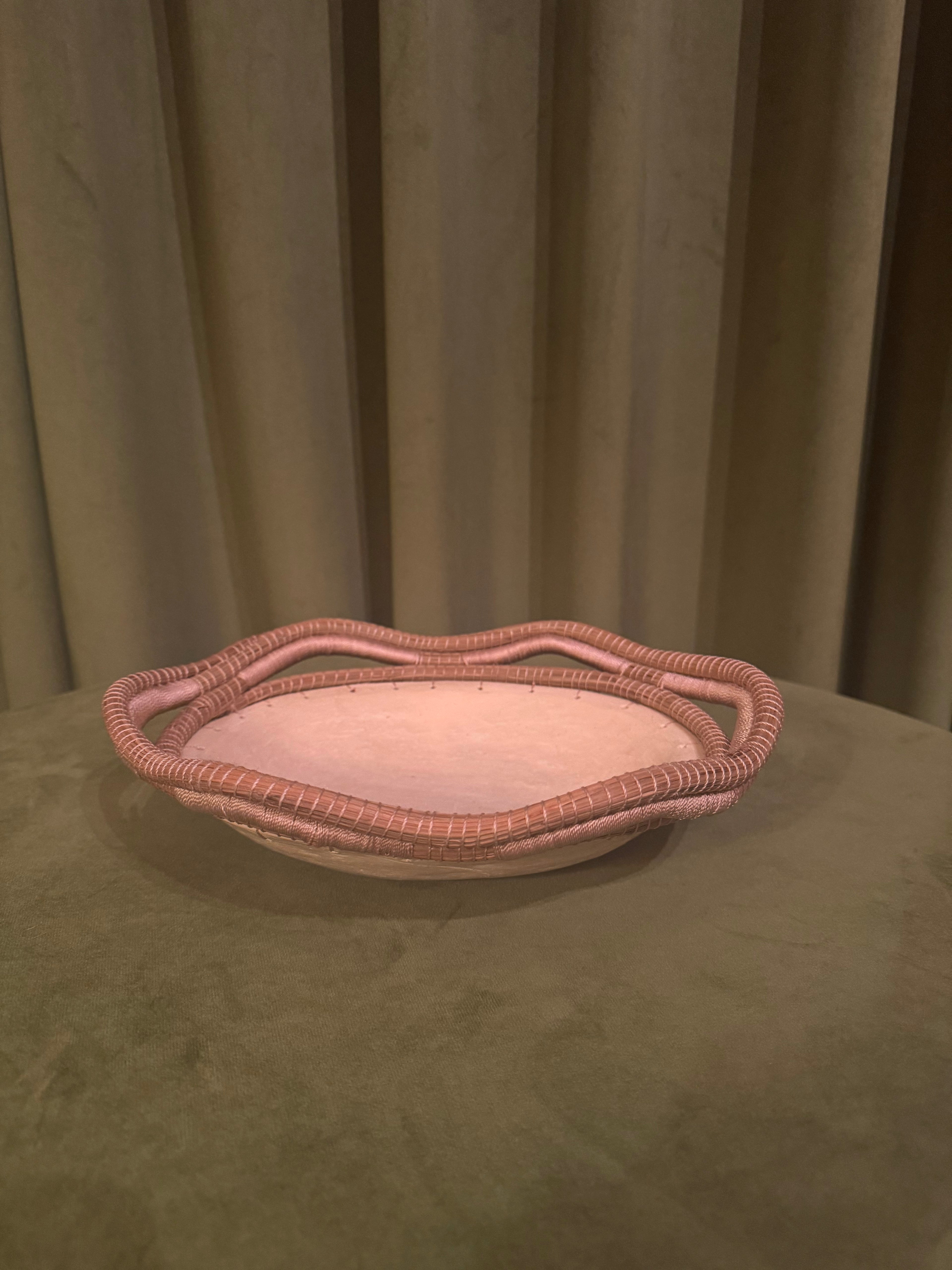 Handmade Ceramic Thread Bowl, Large