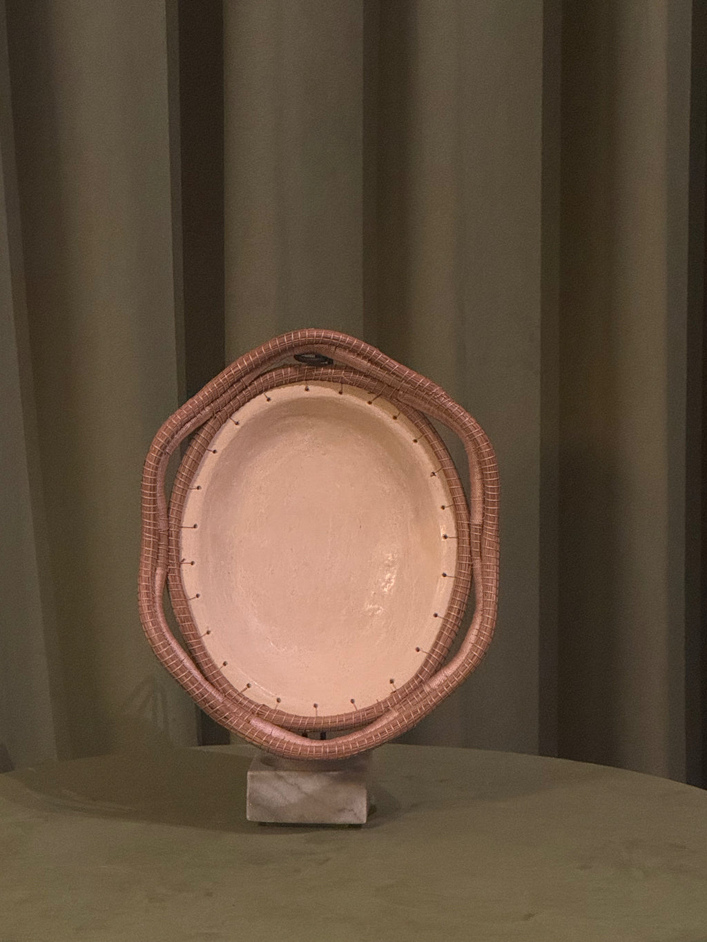 Handmade Ceramic Thread Bowl, Large