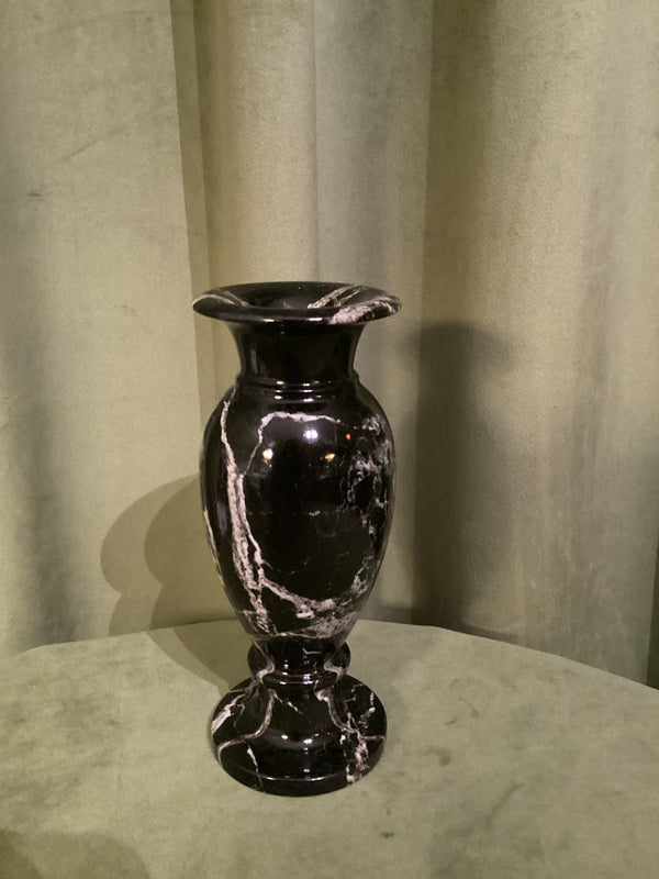Black Marble Vase, Small