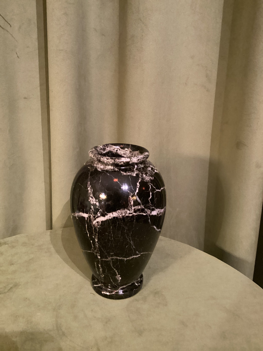 Medium Oval Marble Vase