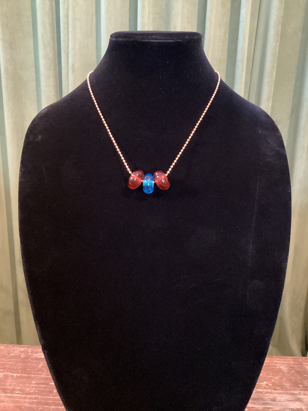 Tri-bead Necklace