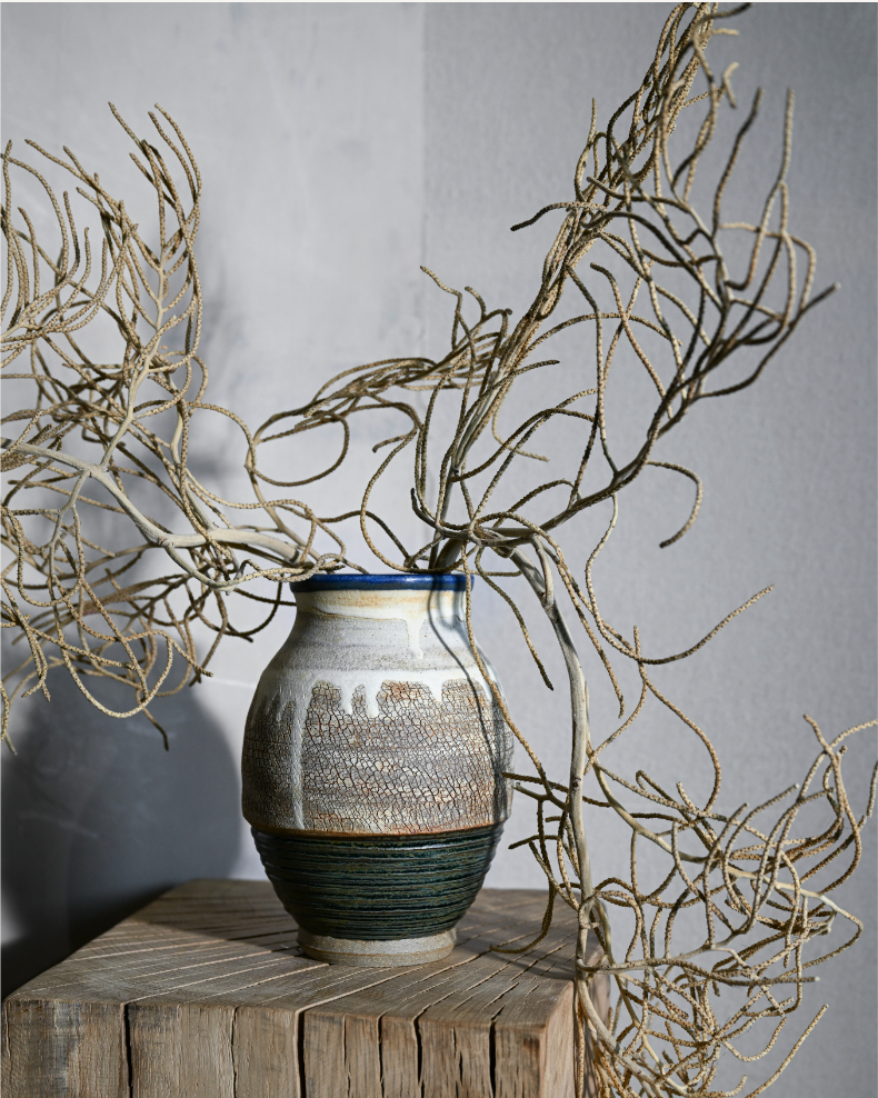 Bury Me West - #2 - One of a kind stoneware vase — handmade ceramic | Twelve Thirty Four