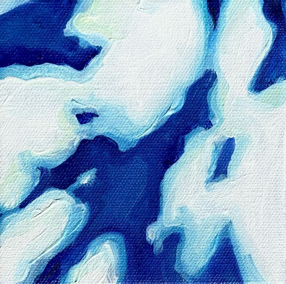 Interference in Blue by Zarina Karapetyan