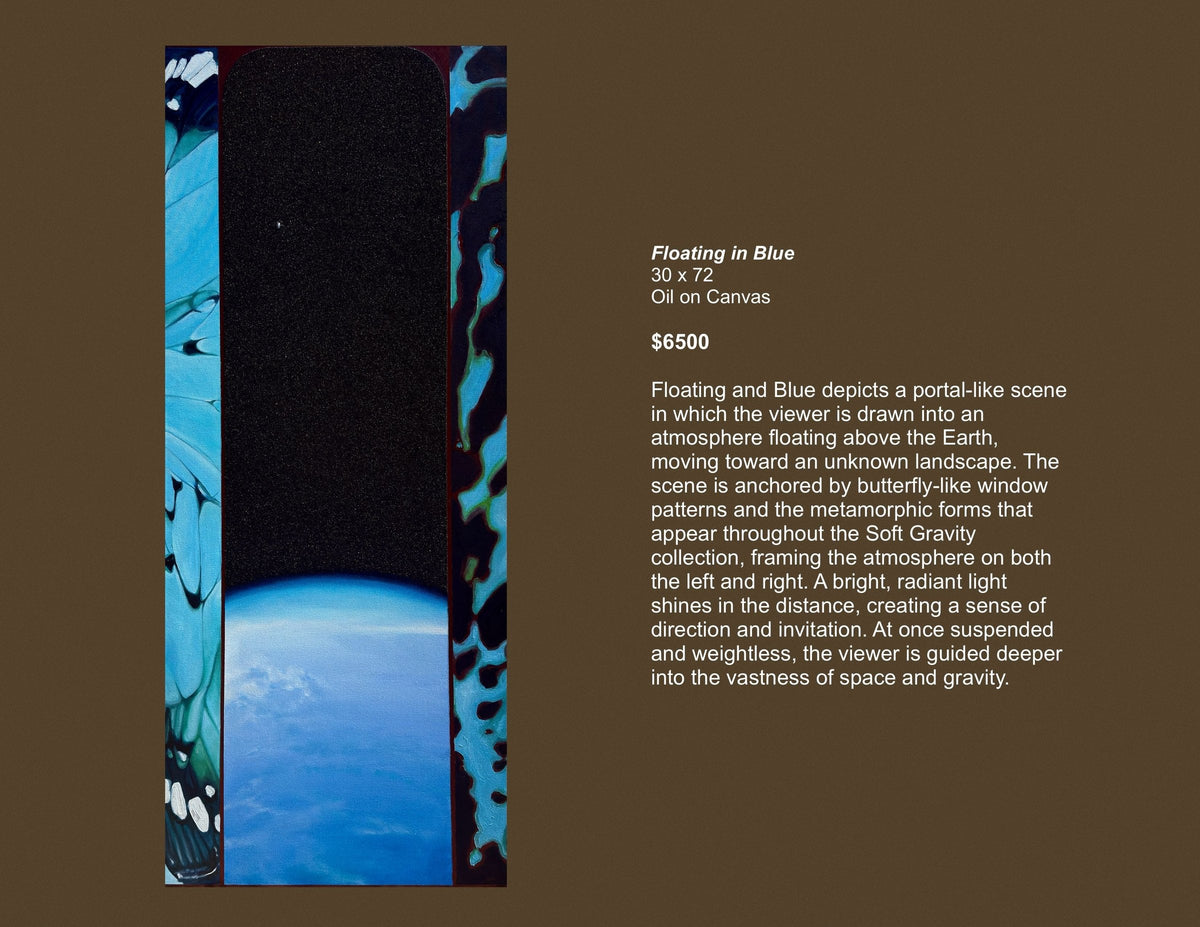 Floating in Blue by Zarina Karapetyan, catalogue page