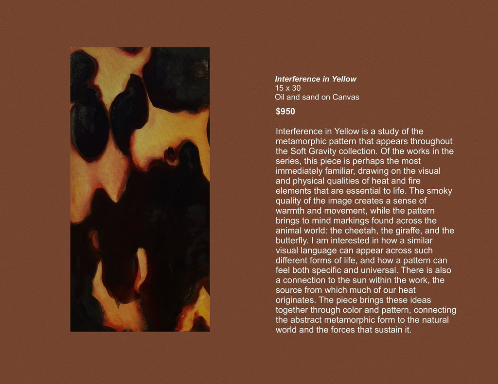 Interference in Yellow by Zarina Karapetyan, catalogue page