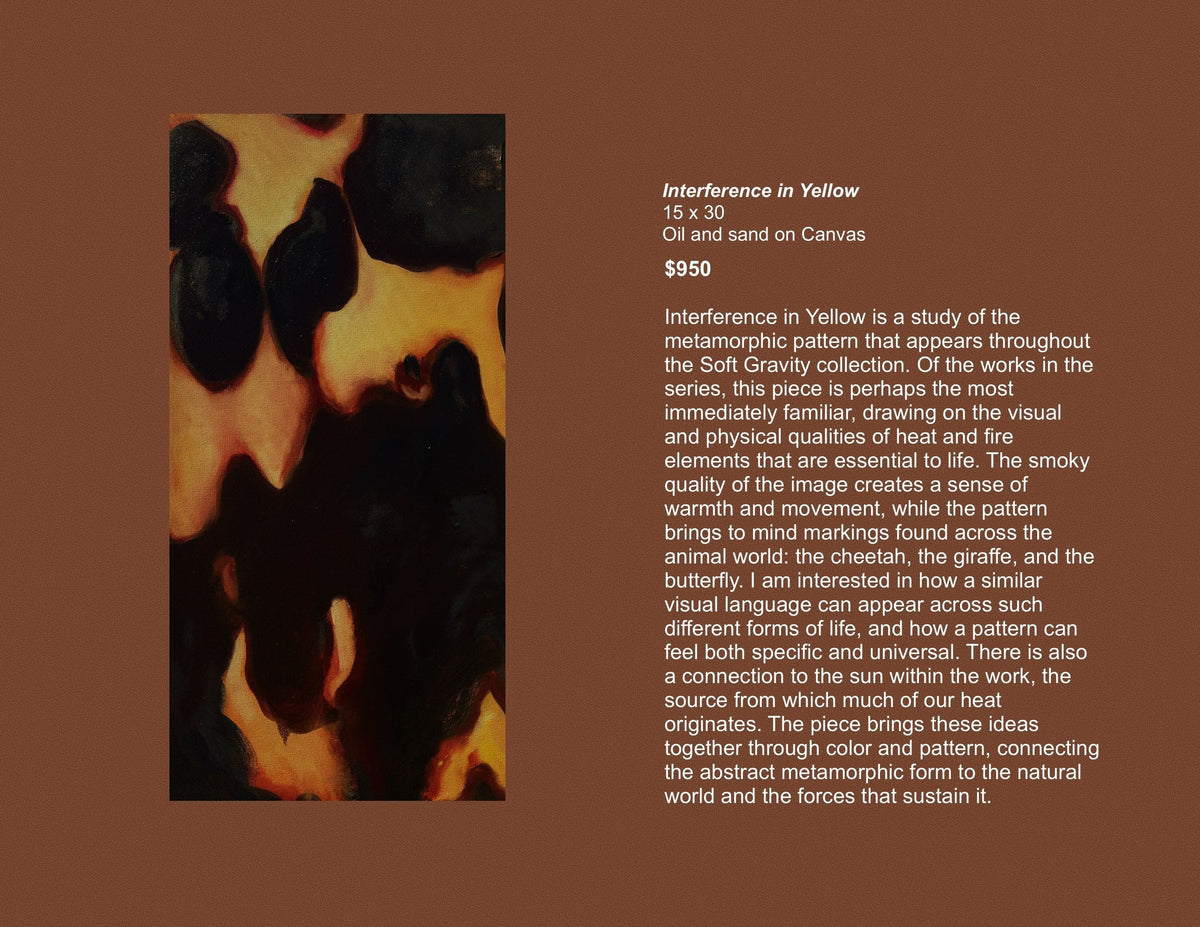 Interference in Yellow by Zarina Karapetyan, catalogue page