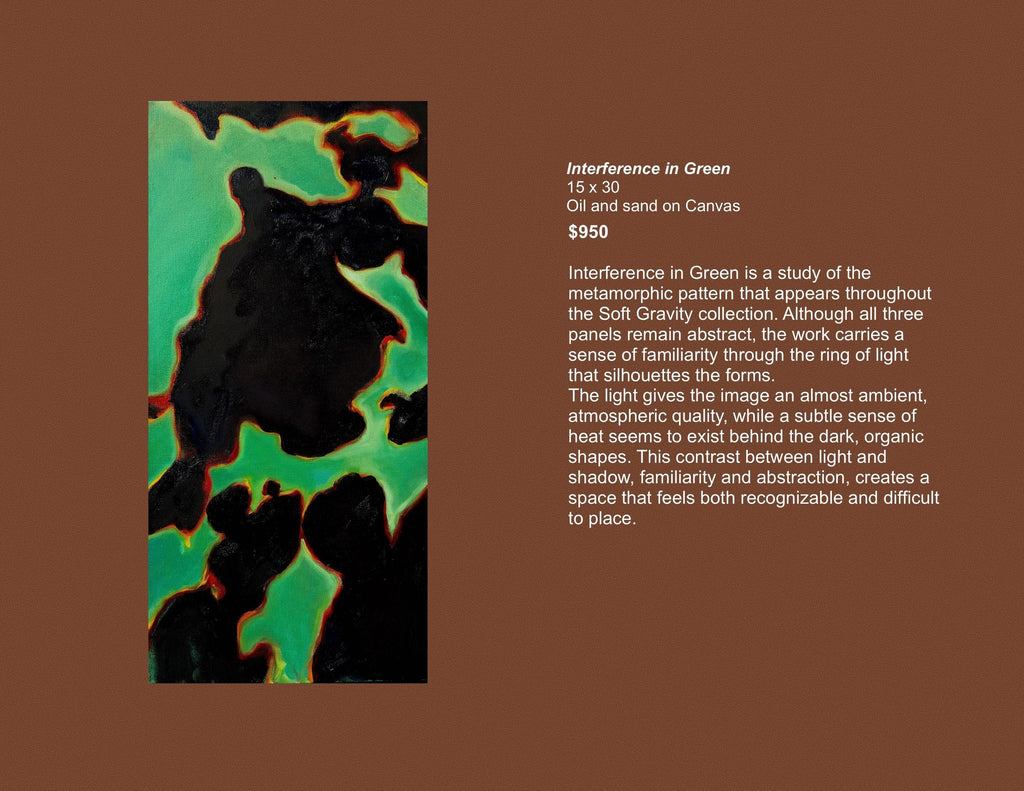 Interference in Green by Zarina Karapetyan, catalogue page